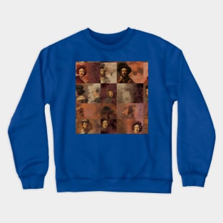 Rembrandt Paintings Mashup Crewneck Sweatshirt